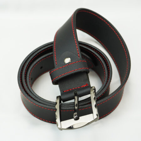 Gürtel Rindsleder mit Metallschnalle